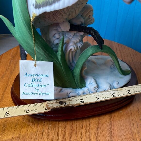 American bird ,Jonathan Byron figurine, porcelain, hand-painted vintage - Picture 11 of 14